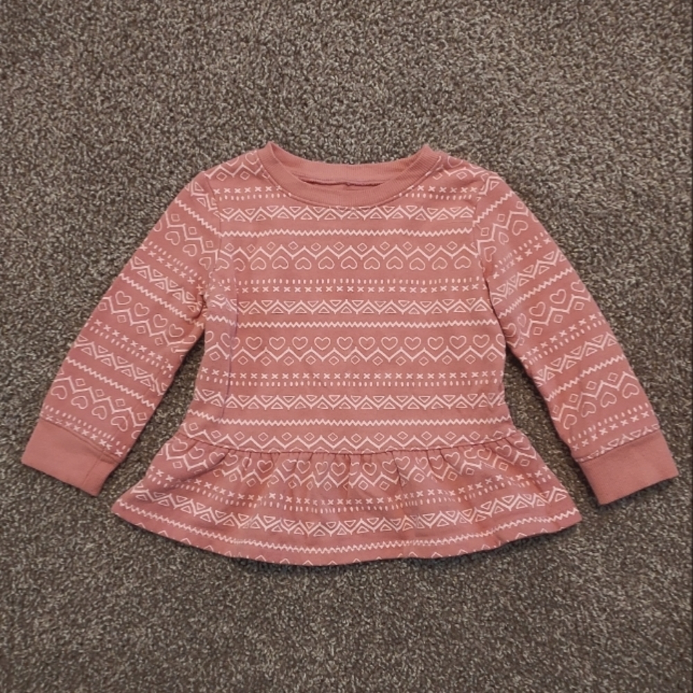 Girls Fleece Sweater 2T